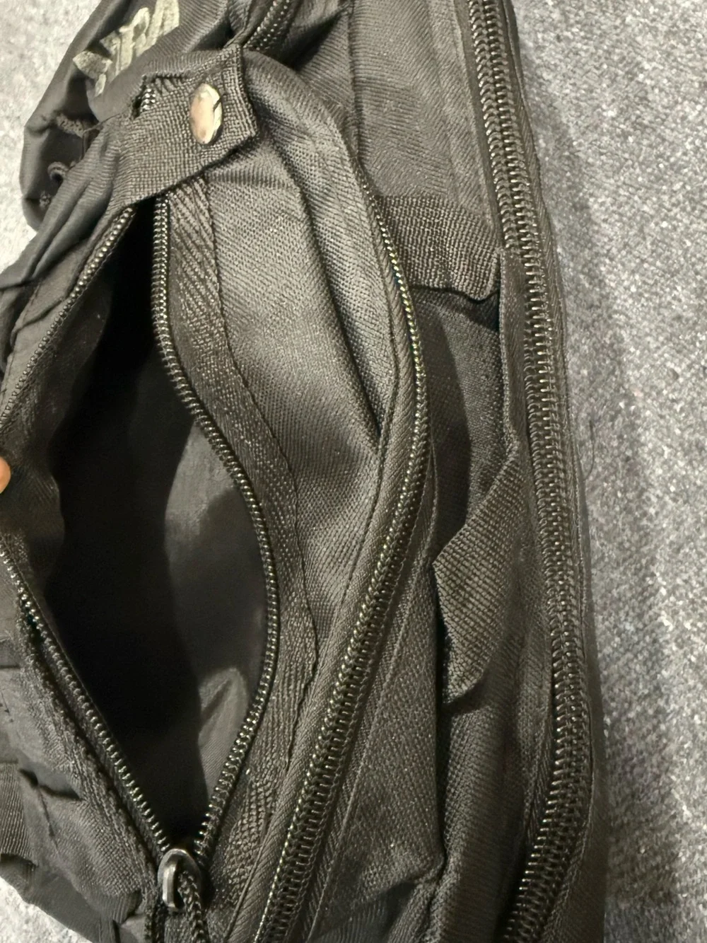 NRA Blackout Black Tactical MOLLE Backpack